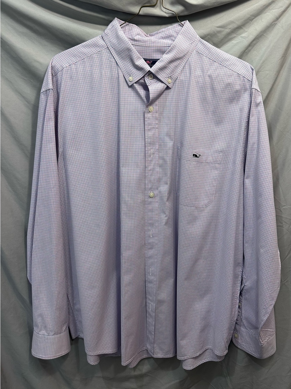 Vineyard Vines Micro-Check Button-Down Shirt
